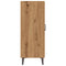 vidaXL Sideboard Artisan Oak 70x34x90 cm Engineered Wood