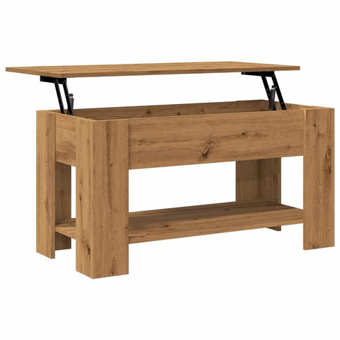 vidaXL Coffee Table Artisan Oak 101x49x52 cm Engineered Wood