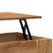 vidaXL Coffee Table Artisan Oak 79x49x41 cm Engineered Wood