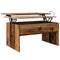vidaXL Coffee Table Old Wood 80x50.5x41.5 cm Engineered Wood