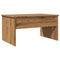 vidaXL Coffee Table Artisan Oak 80x50.5x41.5 cm Engineered Wood