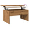 vidaXL Coffee Table Artisan Oak 80x50.5x41.5 cm Engineered Wood