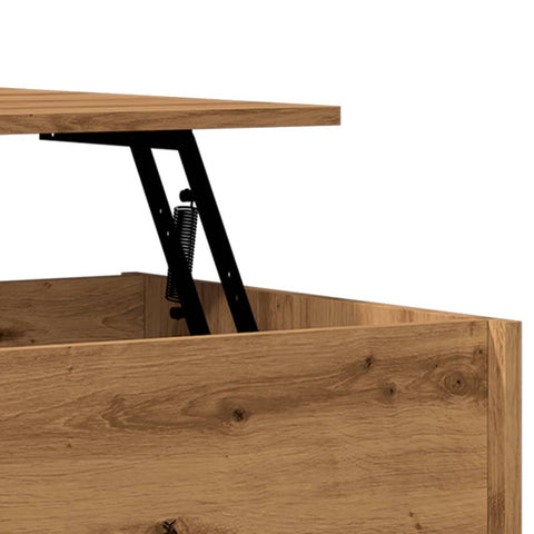 vidaXL Coffee Table Artisan Oak 80x50.5x41.5 cm Engineered Wood