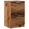 vidaXL Bedside Cabinet Old Wood 40x36x65 cm Engineered Wood