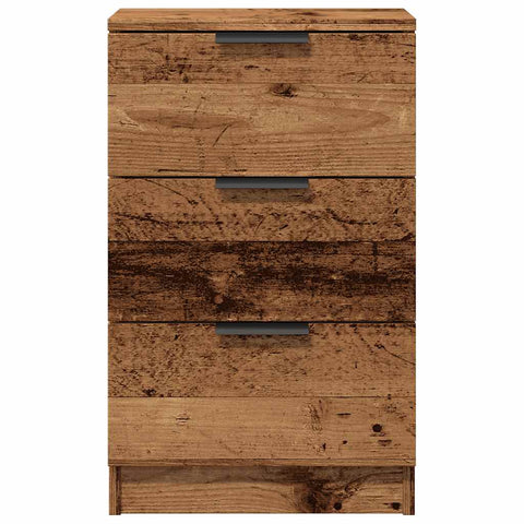 vidaXL Bedside Cabinets 2 pcs Old Wood 40x36x65 cm Engineered Wood