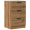 vidaXL Bedside Cabinet Artisan Oak 40x36x65 cm Engineered Wood