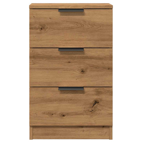 vidaXL Bedside Cabinet Artisan Oak 40x36x65 cm Engineered Wood