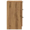 vidaXL Bedside Cabinet Artisan Oak 40x36x65 cm Engineered Wood
