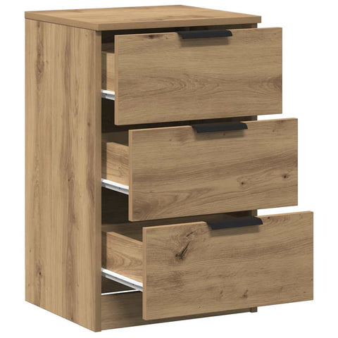 vidaXL Bedside Cabinets 2 pcs Artisan Oak 40x36x65 cm Engineered Wood