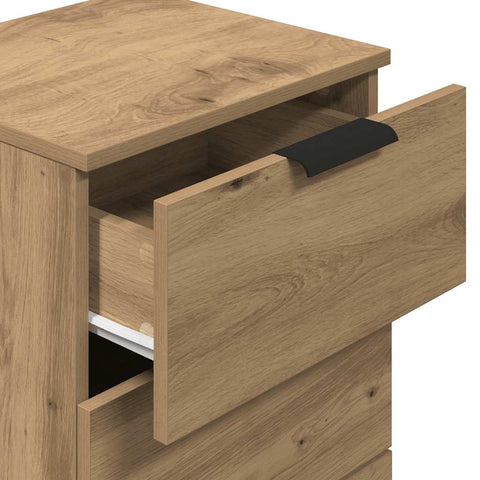 vidaXL Bedside Cabinets 2 pcs Artisan Oak 40x36x65 cm Engineered Wood