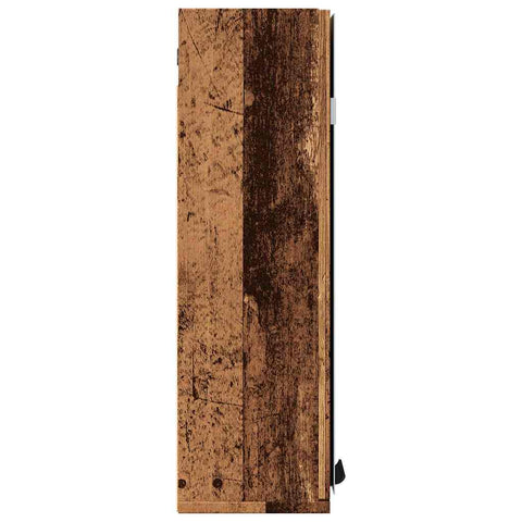 vidaXL Bathroom Mirror Cabinet Old Wood 64x20x66.5 cm Engineered Wood