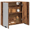 vidaXL Bathroom Mirror Cabinet Old Wood 64x20x66.5 cm Engineered Wood