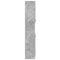 vidaXL Bathroom Cabinet Concrete Grey 32x34x188.5 cm Engineered Wood