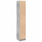 vidaXL Bathroom Cabinet Concrete Grey 32x34x188.5 cm Engineered Wood