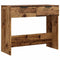 vidaXL Console Table Old Wood 90x36x75 cm Engineered Wood