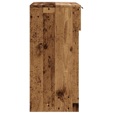vidaXL Console Table Old Wood 90x36x75 cm Engineered Wood