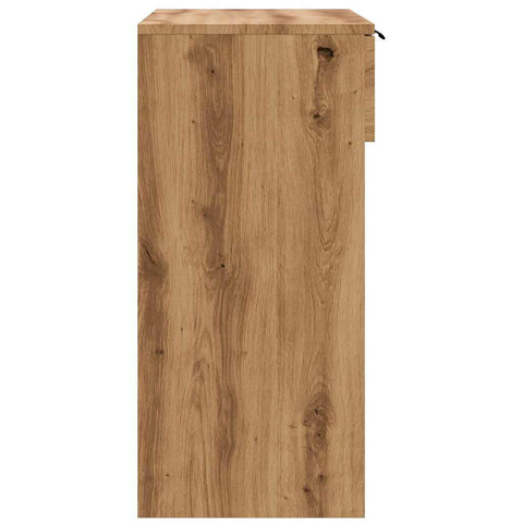 vidaXL Console Table Artisan Oak 90x36x75 cm Engineered Wood