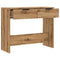 vidaXL Console Table Artisan Oak 90x36x75 cm Engineered Wood