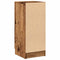 vidaXL Sideboards 2 pcs Old Wood 30x30x70 cm Engineered Wood