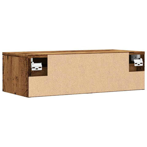 vidaXL Wall Cabinet Old Wood 68x30x20 cm Engineered Wood
