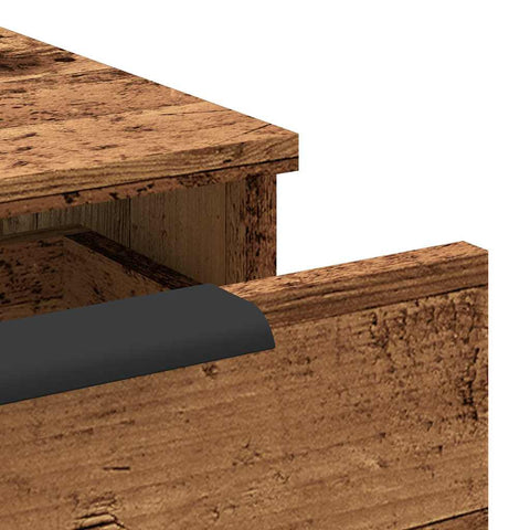 vidaXL Wall Cabinet Old Wood 68x30x20 cm Engineered Wood