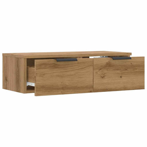 vidaXL Wall Cabinet Artisan Oak 68x30x20 cm Engineered Wood
