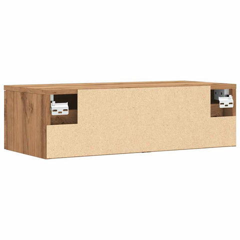 vidaXL Wall Cabinet Artisan Oak 68x30x20 cm Engineered Wood
