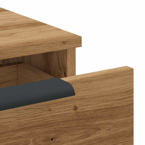 vidaXL Wall Cabinet Artisan Oak 68x30x20 cm Engineered Wood