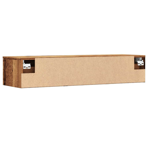 vidaXL Wall Cabinet Old Wood 102x30x20 cm Engineered Wood