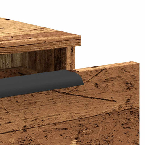 vidaXL Wall Cabinet Old Wood 102x30x20 cm Engineered Wood