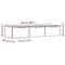 vidaXL Wall Cabinet Old Wood 102x30x20 cm Engineered Wood