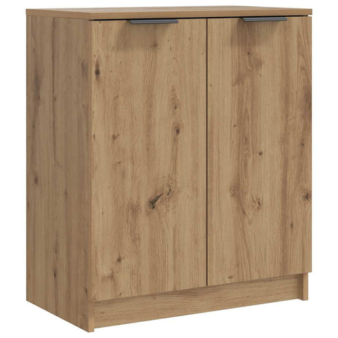 vidaXL Shoe Cabinet Artisian Oak 59x35x70 cm Engineered Wood