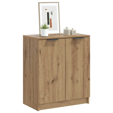 vidaXL Shoe Cabinet Artisian Oak 59x35x70 cm Engineered Wood