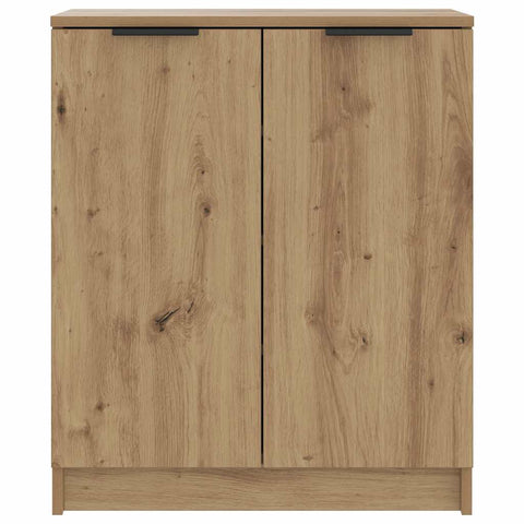 vidaXL Shoe Cabinet Artisian Oak 59x35x70 cm Engineered Wood