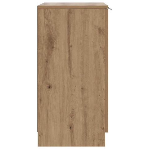 vidaXL Shoe Cabinet Artisian Oak 59x35x70 cm Engineered Wood