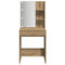 vidaXL Dressing Table with LED Artisan Oak 60x40x140 cm