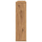 vidaXL Mirror Cabinet with LED Artisan Oak 76x15x55 cm Engineered Wood
