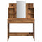 vidaXL Dressing Table with Mirror Old Wood 96x39x142 cm