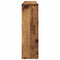 vidaXL Wall Shelf Old Wood 85x16x52.5 cm Engineered Wood
