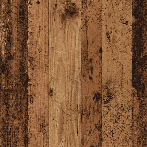 vidaXL Wall Shelf Old Wood 85x16x52.5 cm Engineered Wood