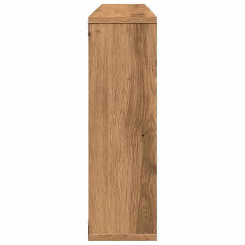 vidaXL Wall Shelf Artisan Oak 85x16x52.5 cm Engineered Wood