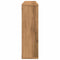 vidaXL Wall Shelf Artisan Oak 85x16x52.5 cm Engineered Wood