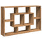 vidaXL Wall Shelf Artisan Oak 85x16x52.5 cm Engineered Wood