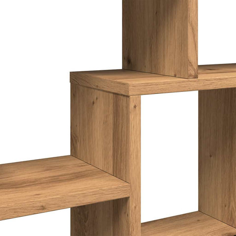 vidaXL Wall Shelf Artisan Oak 85x16x52.5 cm Engineered Wood