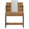 vidaXL Dressing Table with LED Lights Artisan Oak 96x40x142 cm