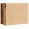 vidaXL Dressing Cabinet Old Wood 80x40x65 cm Engineered Wood