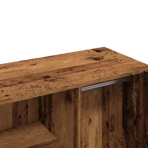 vidaXL Dressing Cabinet Old Wood 80x40x65 cm Engineered Wood