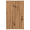vidaXL Dressing Cabinet Artisan oak 80x40x65 cm Engineered Wood
