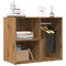vidaXL Dressing Cabinet Artisan oak 80x40x65 cm Engineered Wood