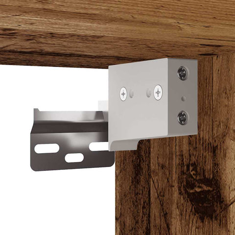 vidaXL Shoe Cabinet Old Wood 52x30x50 cm